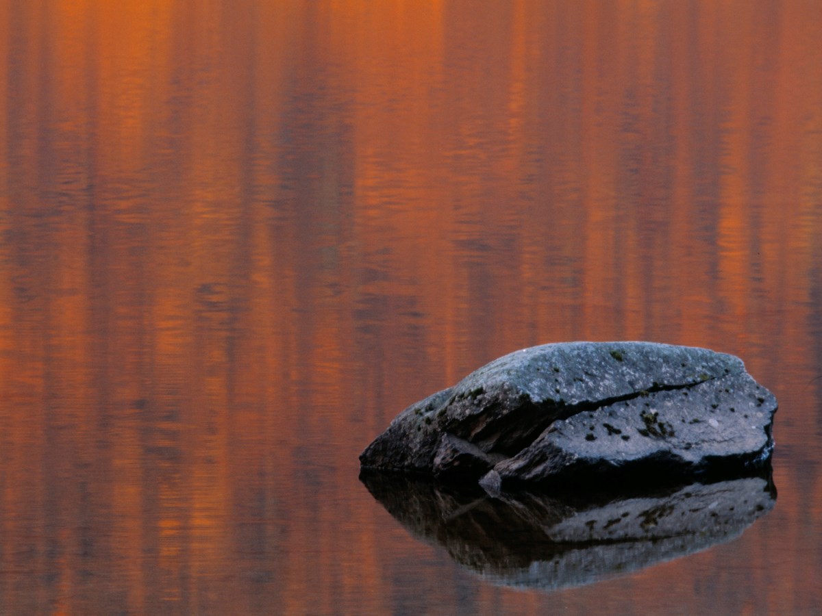 Sten i vatten - © Staffan Widstrand Sten i vatten