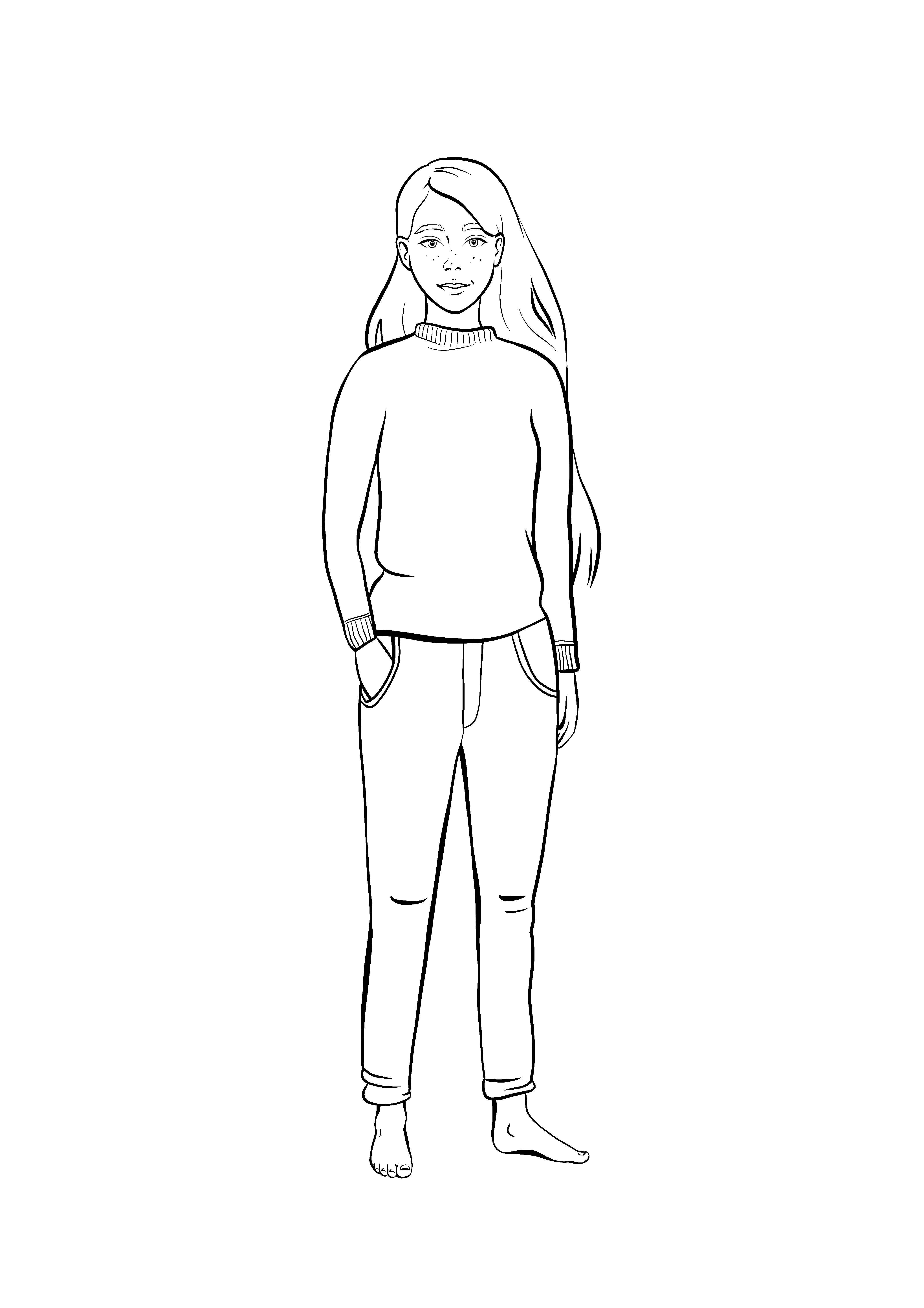 Människafärglägga